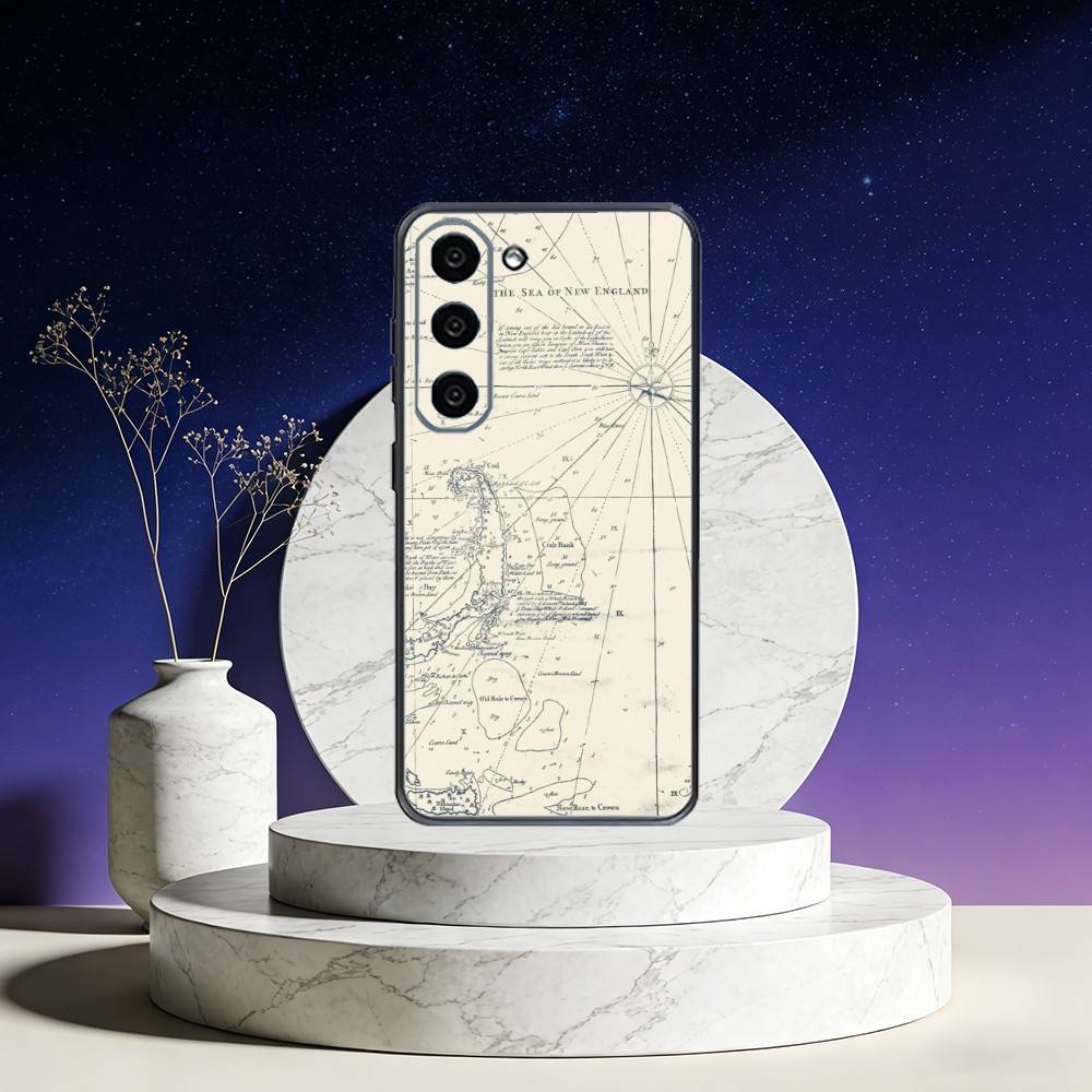 Famous City Sketch City Map Phone Case For Samsung Galaxy A73,A72,A71,A70,A53,A52,A51,Others Soft Black Cover
