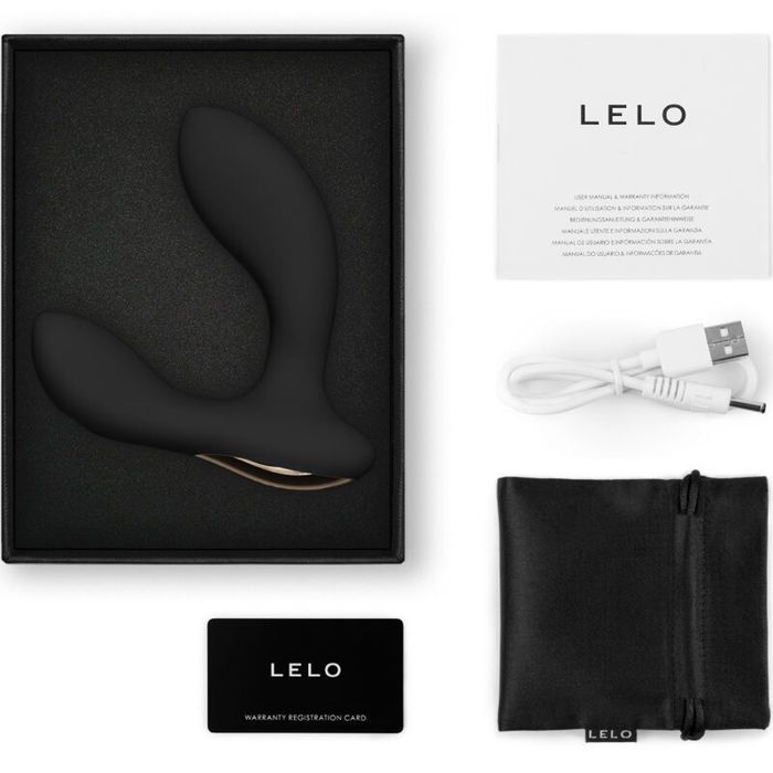 LELO - MASSEUR DE PROSTATE HUGO 2 NOIR -