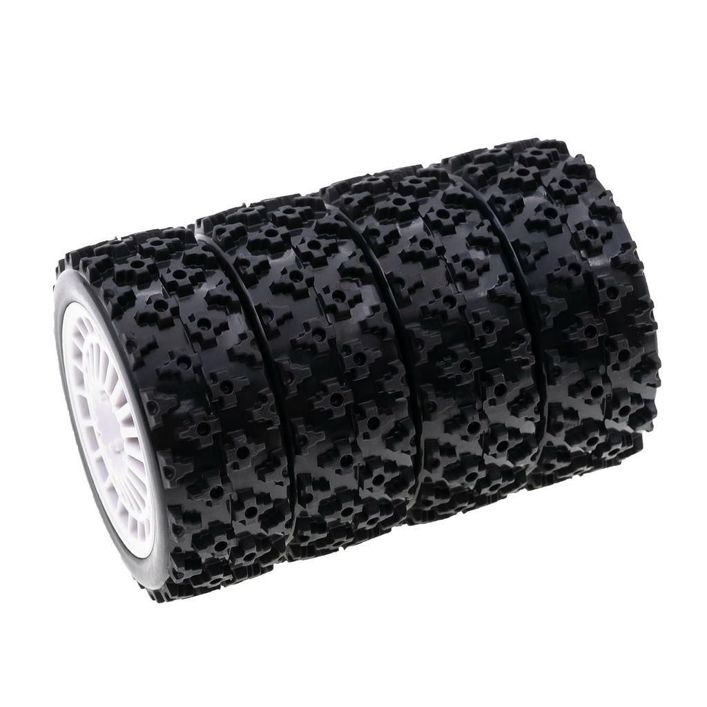 Dálkové ovládání terénní pneumatiky 71*26mm 4ks Náhrada za TAMIYA TT02 XV01 HSP 94123 HPI