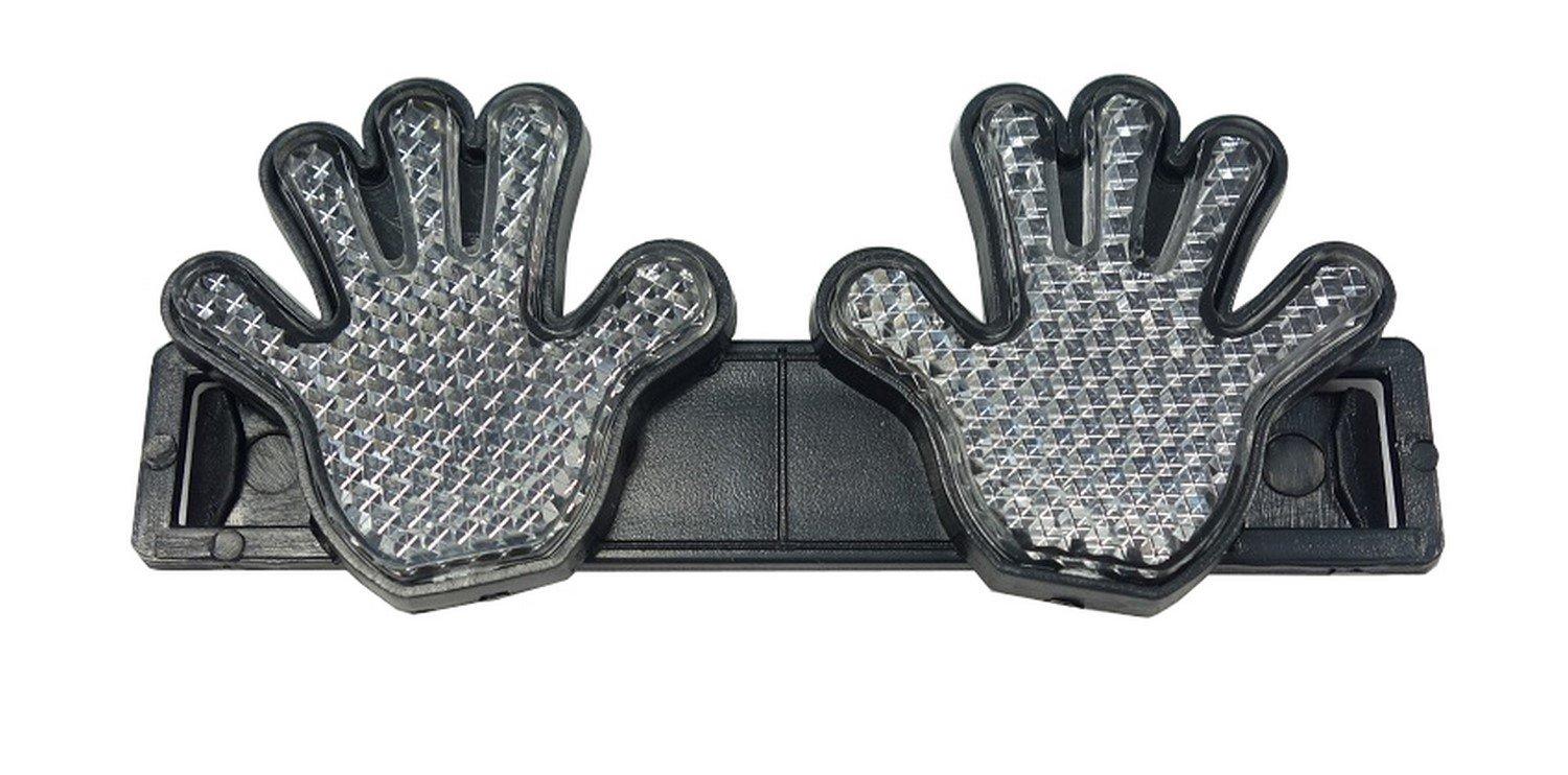 

CAPTAIN STAG Wheel Reflector Handprint Clear Y-4734