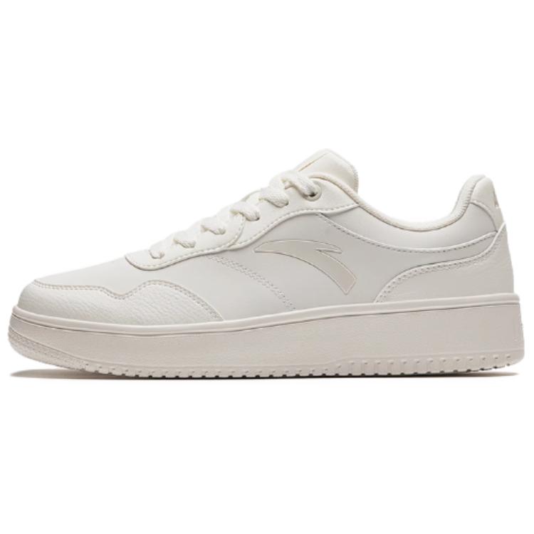 Anta Comfortable Non-Slip Wear-Resistant Low-Top Casual Shoes Men Sneakers White 912528010F-2