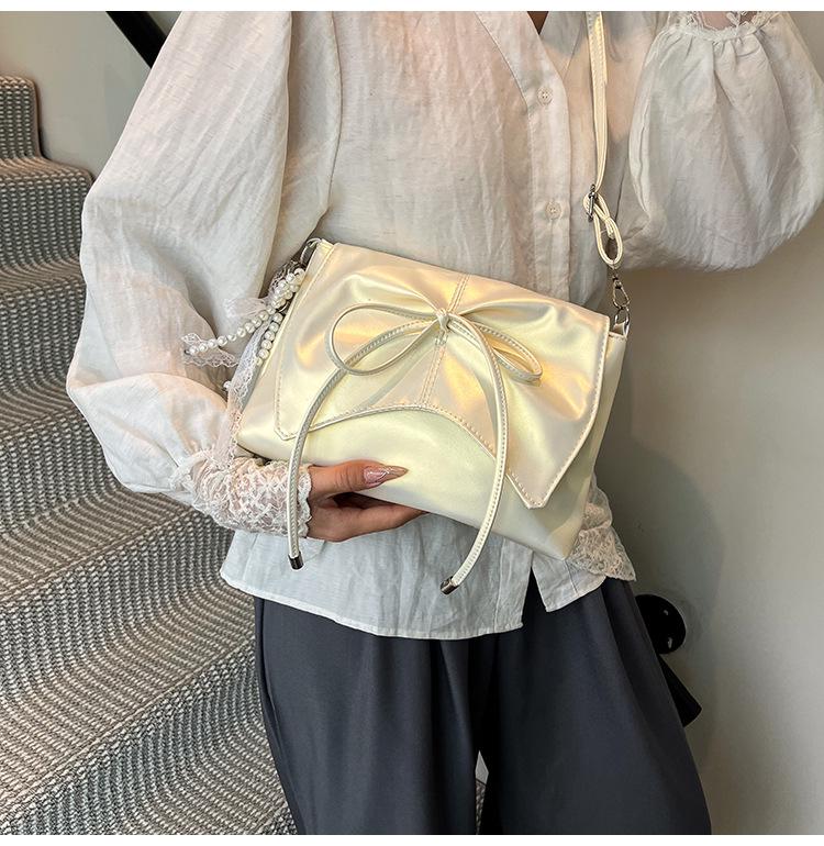 Women's Large Capacity Bow Shoulder Bag - 2025 Advanced Design