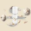 Mini Tritatutto Elettrico per Aglio Ricaricabile USB Tritaverdure Plastica Senza Fili Robot da Cucina per Aglio Cipolle