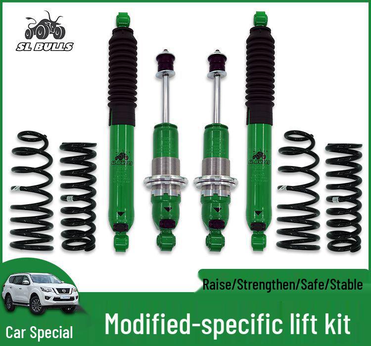 Compatible with Tudda Modified Lift Shock Absorber Spring, Strengthened Upper Control Arm, Thrust Rod, 2-Inch Lift Kit