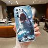 NH39 Shark Art Transparent Phone Case for Motorola Moto Edge 20 30 40 50 S30 Fusion Ultra Pro Neo Lite + G200 G23