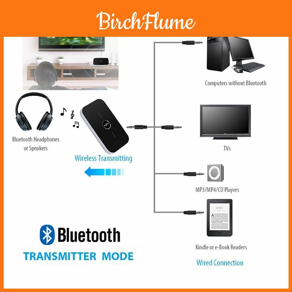 High-fidelity Wireless Bluetooth Audio Transmitter And Receiver With Versatile 3.5mm Rca Adapter