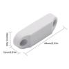 Versatile White Magnetic Door Catches Easy To Mount Door Retainer Magnetic Hatches Latches Pair for Caravans & Vessels
