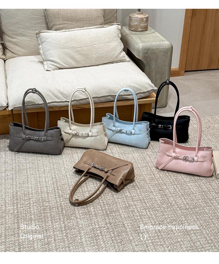 2026 Women's Fashionable Handheld Bucket Bag - Stylish Everyday Commute Design