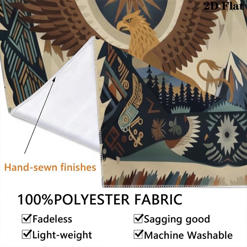 Tribalism animal Wall Tapestry Aesthetic Wall Hanging Printed Fabric Blanket Decorative Tapestries for Bedroom Living Room Home Decor