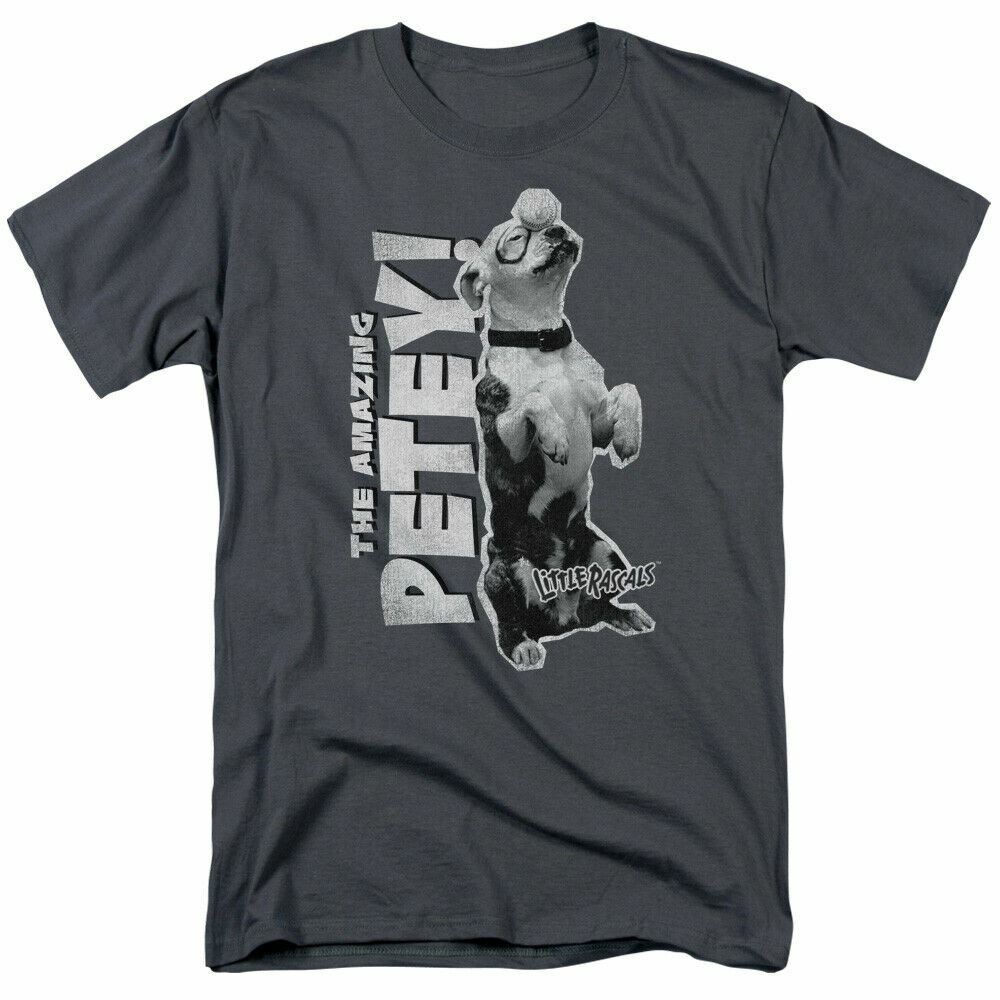26 The Little Rascals Amazing Petey T Shirt Mens Licensed Classic TV Show Charcoal Unisex T-Shirt XXL