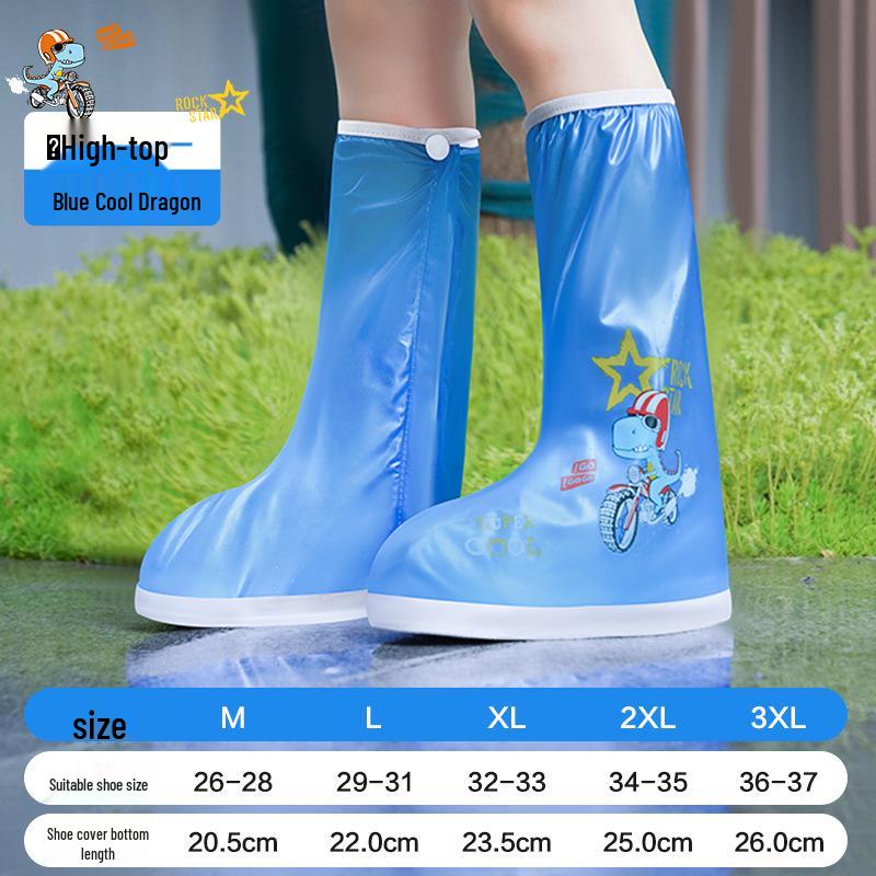Positive Rain Waterproof Shoe Covers for All - Non-Slip, Thickened, Wear-Resistant, Dirt-Proof, Wash-Free Rain Boots for Everyone