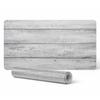 Vinyl Desk Mat with Stylish Retro Wood Planks Print 90X45 Cm