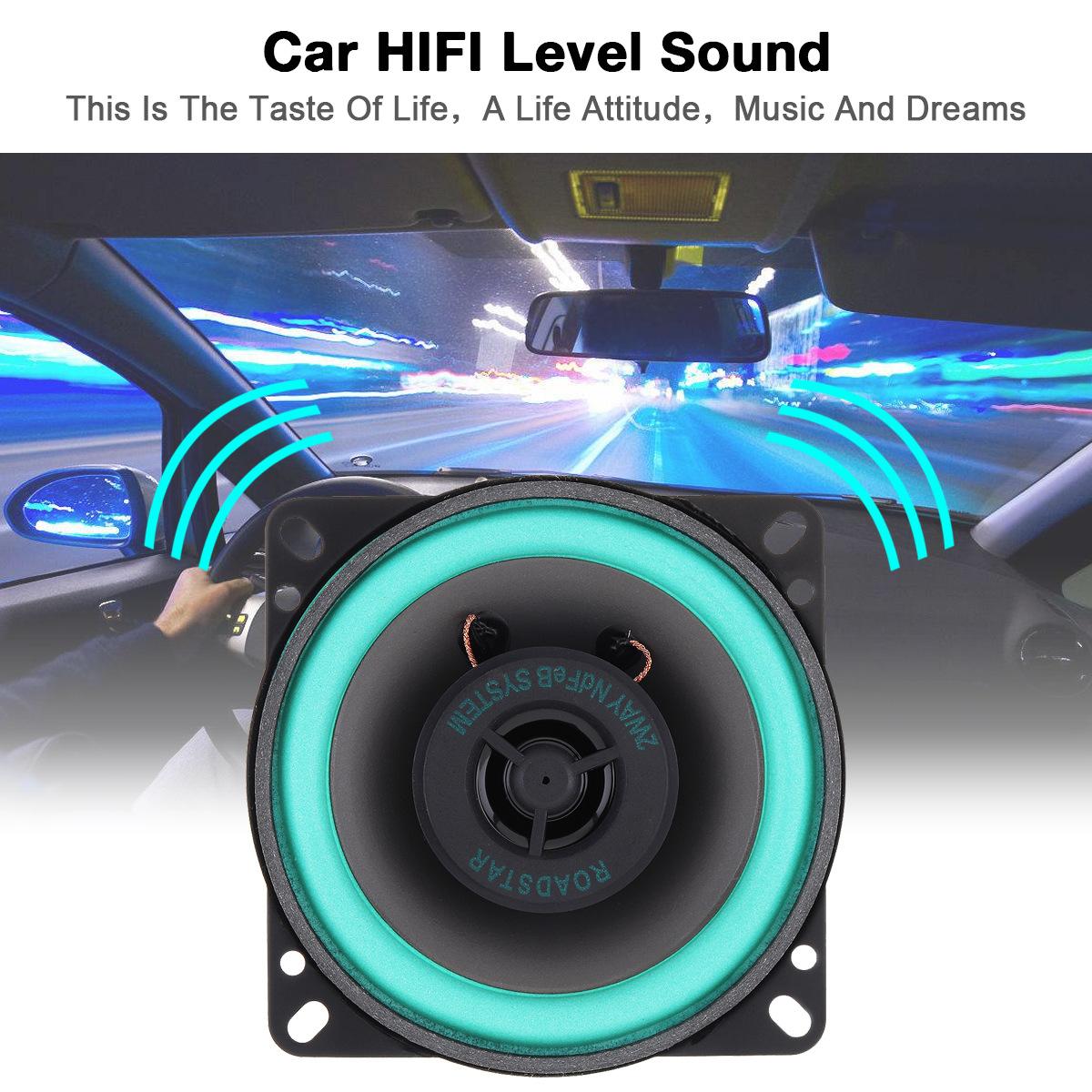 

4/5/6,5-дюймовые автомобильные динамики Hi-Fi коаксиальные сабвуфер универсальный автомобильный аудио музыка полный диапазон частот автомобильный стерео динамик 4 Inch