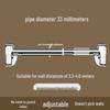 Retractable No-Drill Balcony Clothes Drying Rod, 304 Stainless Steel Hanger for Home Use