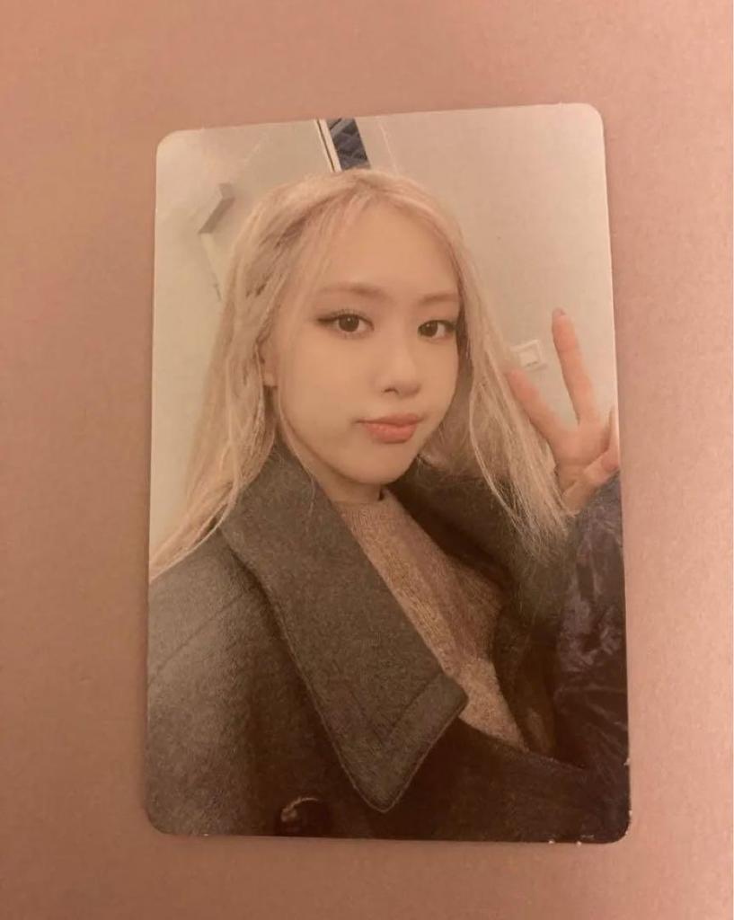 [USED] BLACKPINK Rosé LP Trading Card