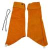 Welding Shop Cover in Split Cow Leather for Heat Contact During Repair Work, Stitched Wear for Metal Cutting Use