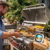Digital pekskärmsmattermometer, Elektronisk kökstimer, Temperatur för grillning och bakning av kött, Matlagning