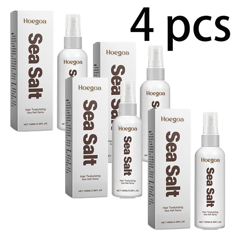 Hoegoa Sea Salt Dry Hair Spray Несмываемый стайлинг для волос Сухой спрей для волос Освежающий обезжиривающий контроль за жирностью Ленивый пушистый разглаживающий спрей