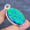 Natural Green Triplet Opal 925 Sterling Silver Jewelry Pendant 2.09" S5s55