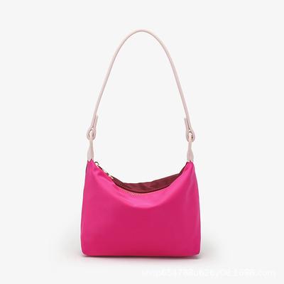 Neue Longxiang Tasche Oxford-Stoff Handtasche Achseltasche Beidseitig Trendy Lässig Eine Schulter Knödeltasche für Damen