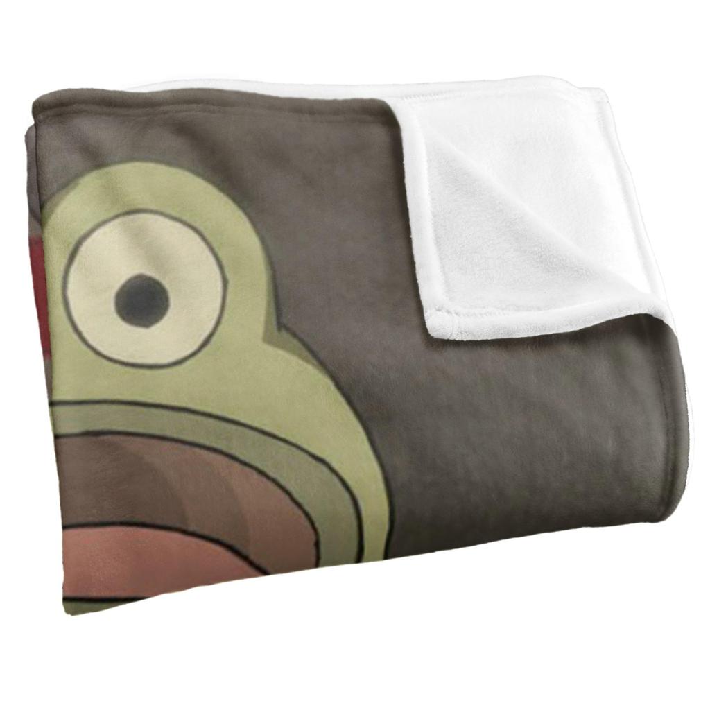 Over The Garden Wall Silky Greg's Frog Supersoft Blanket