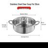 Barder 304 Stainless Steel Hotpot with Lid