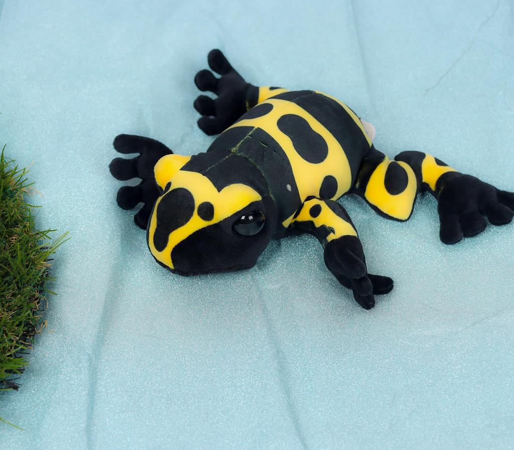 Takeoff Plush Toy Poison Dart Frog - Yellow-banded (S)