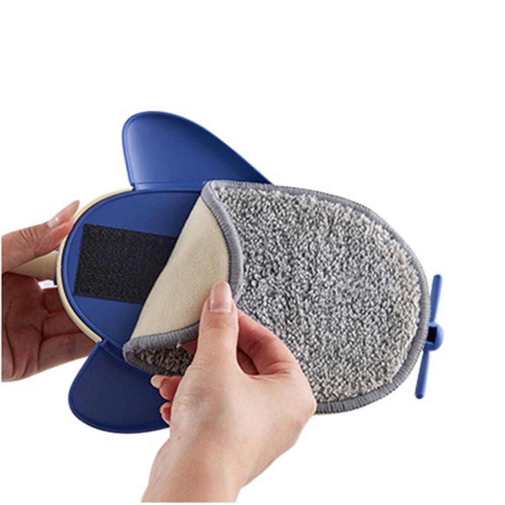 

Soft Handle Cartoon Cleaning Playset Detachable Baby Sweeping Mop Plaything Toy New Year Gift 2pcs Mop Cloth