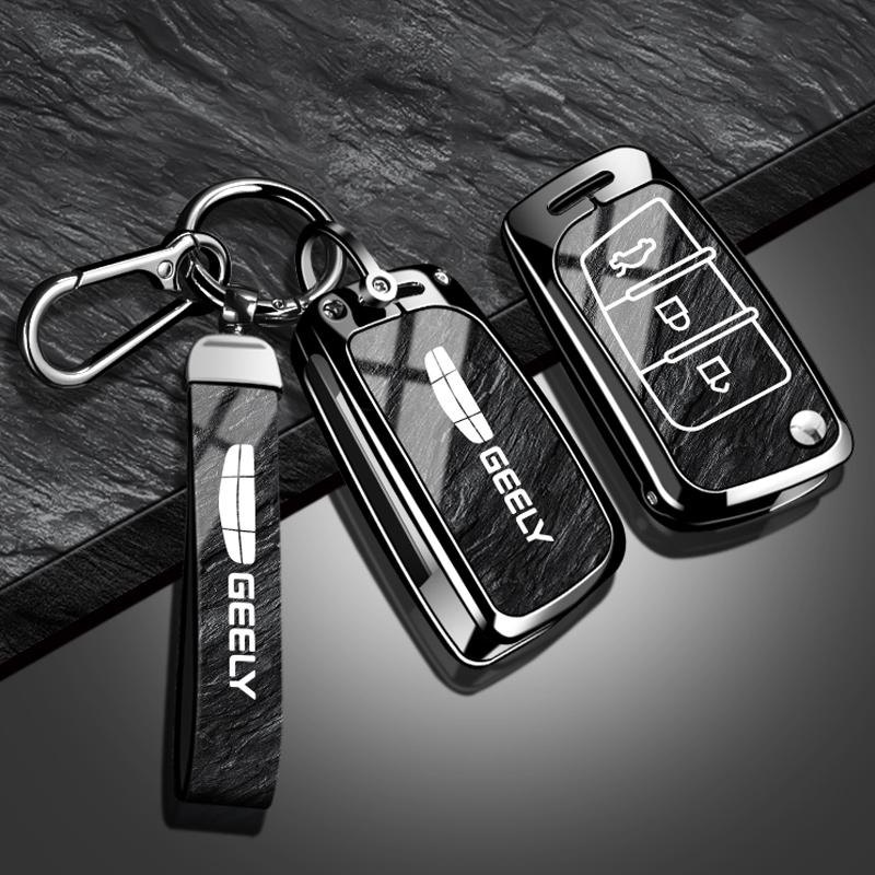 

Zinc Alloy Car Key Case Cover For Geely Emgrand Ec7 Ec8 Gc6 Ec715 Ec718 Emgrand7 Eu7 Ec7-Rv Ec718-Rv Accessories