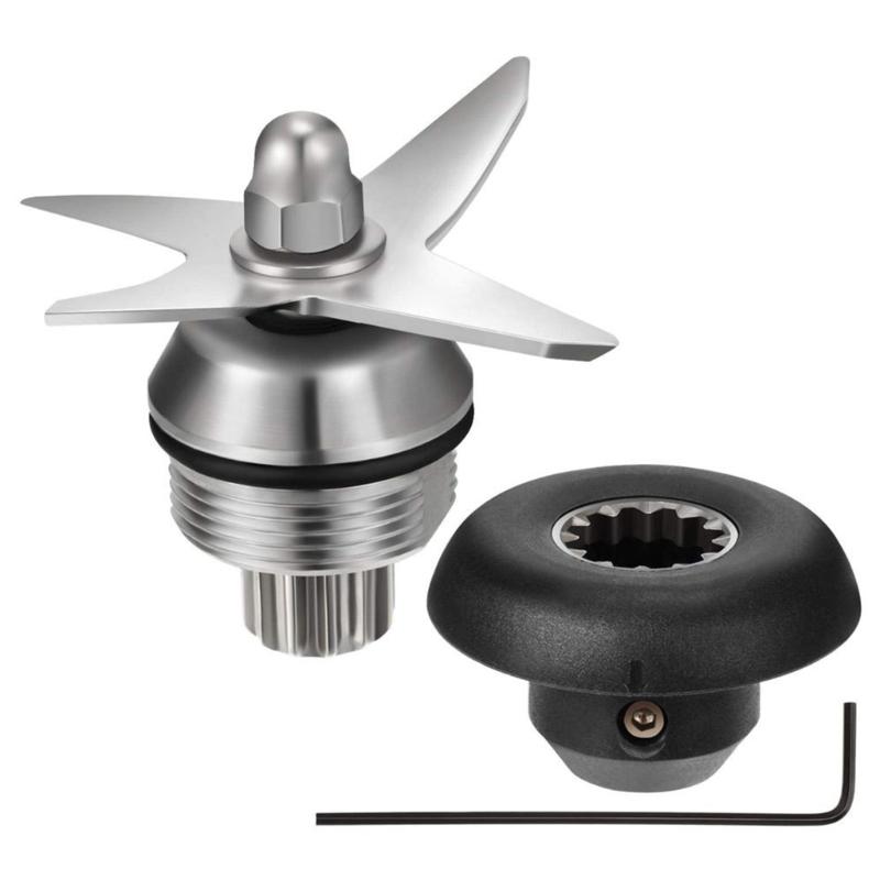 Metal Wet Blade Assembly and Wrench Drive Socket Set Fit for 5200 Blender Juicer