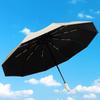 Lightweight Automatic Umbrella High-end Large Size Brolly Dual-use Folding Umbrella  Couple