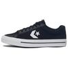 Sport Casual Anti Slip Wear Resistant Low Top Skateboard Shoes Unisex Black