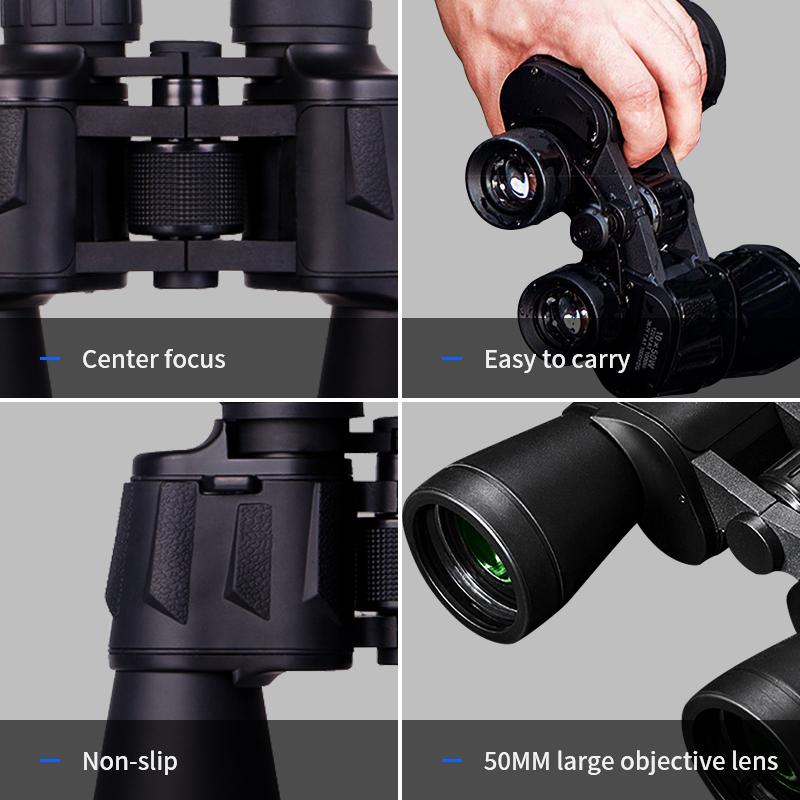 Binoclu Telescop profesional HD cu rază lungă de acțiune în aer liber 3000 m cu rază lungă de acțiune Fmc Telescop de călătorie cu viziune nocturnă pentru camping