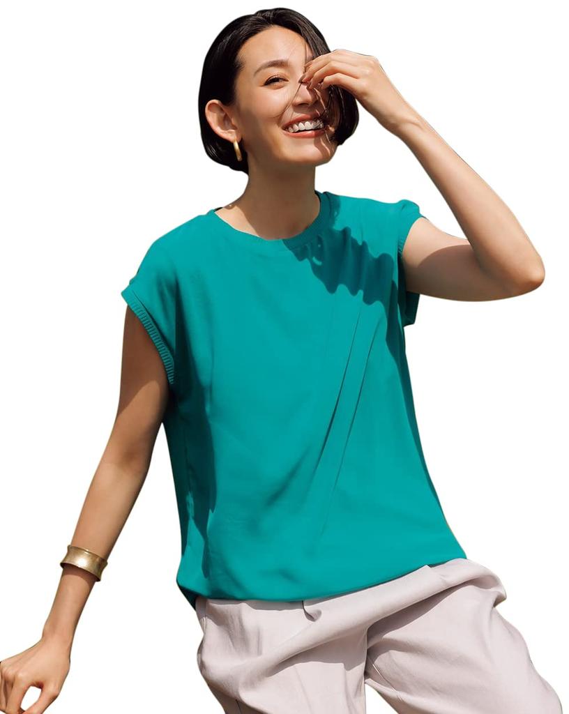 Soft Chiffon French Top XXL Aegean Blue [Declasse] (15915)