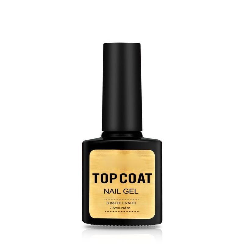 Gel Polish Top Base Coat 7,5 ml Soak Off UV LED Gel Nail Art Polish Transparenter Fingernagel-Gellack