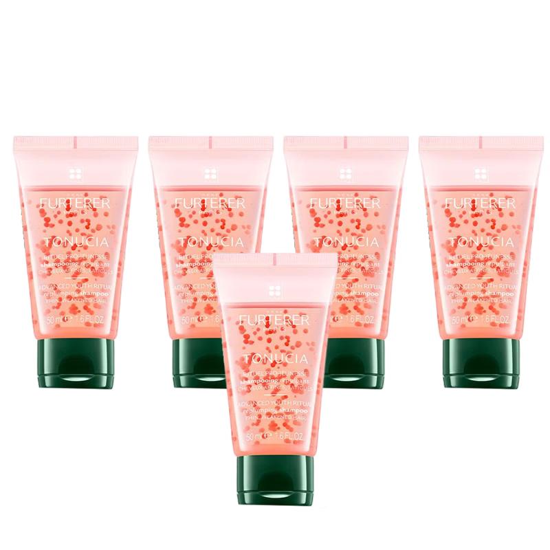 Rene Furterer Forticea Energizing Shampoo 5 x 50ml Set