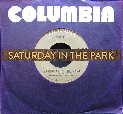 

[USED] 9 Chicago s most popular song/US original 45 Saturday In The Park