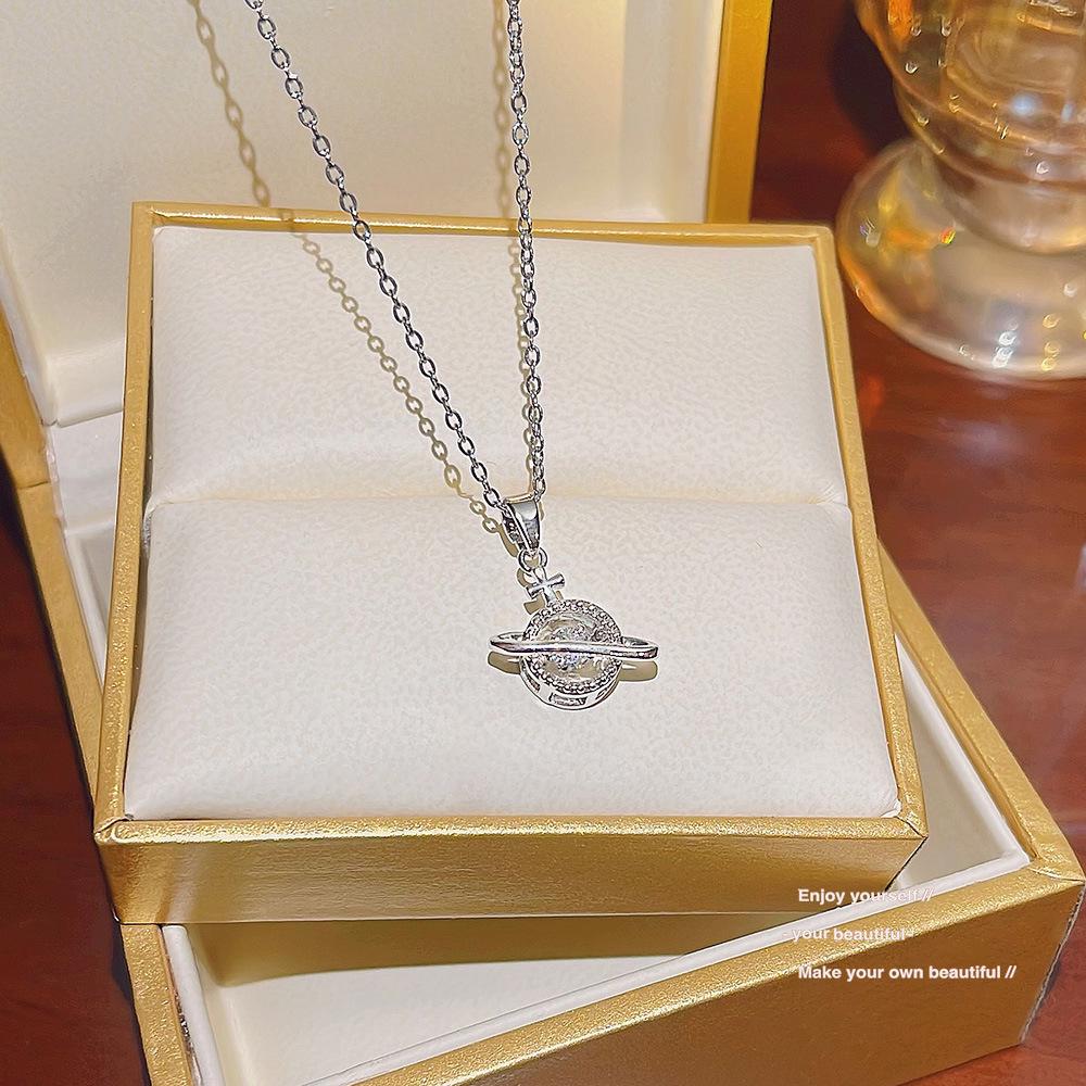Korean Pearl Titanium Steel Versatile Choker - Luxury Women's Necklace
