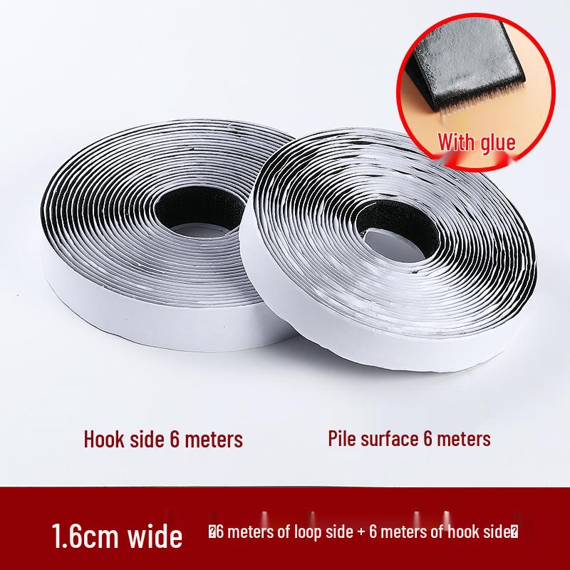 Punch-Free Self-Adhesive Magic Tape for Screen Door Installation