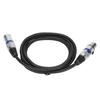 XLR Stecker auf Buchse Mikrofonkabel Verlustfrei Rauscharm 3-Pin XLR Stecker auf XLR Buchse Kabel für Mikrofone Lautsprecher