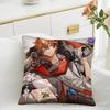 Game Anime Genshin Impact Tartaglia Pillow Case Square Pillow Cushion Cover Bedroom Sofa Room Decoration Casual Pillow Cover