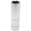 JCB Deep Socket 1/2" 17mm 6-point Cr-V Socket Wrench