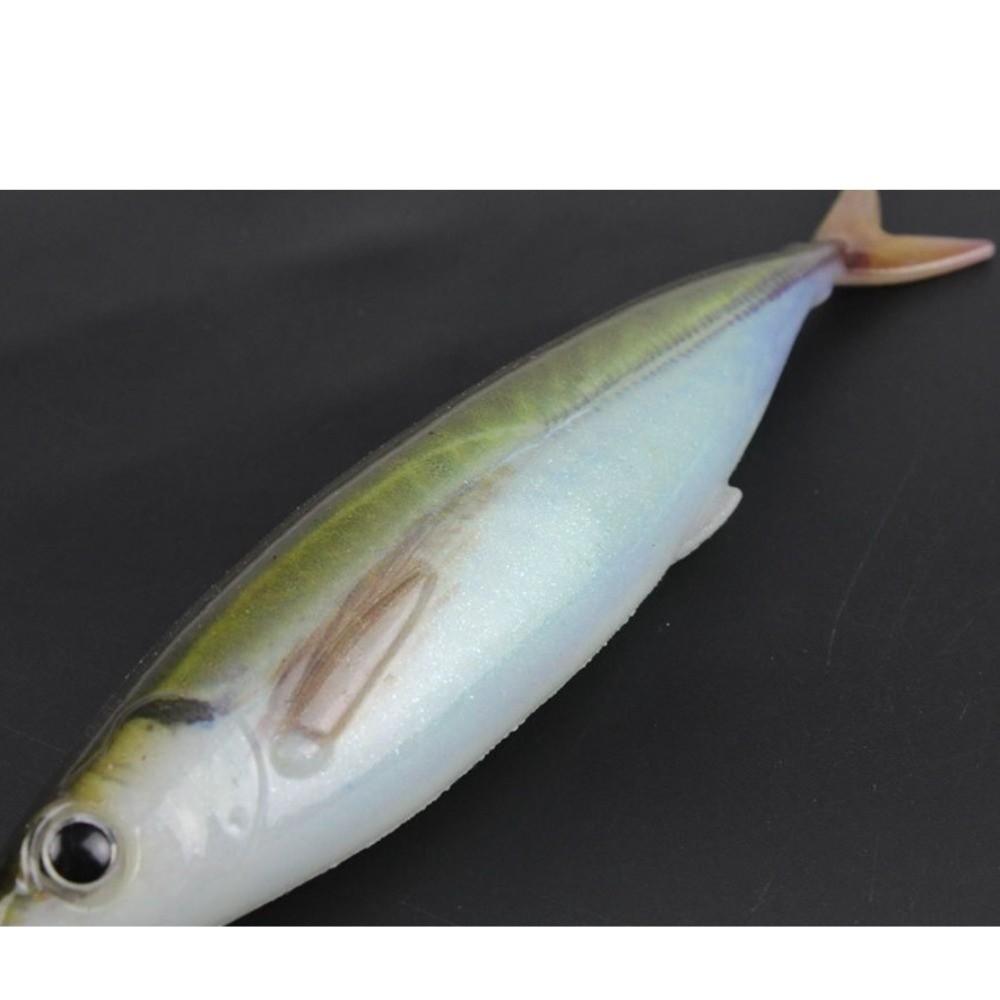 3pcs 3D Simulation Flying Fish Lures PVC Material Luminous Fishing Lures Sea Fishing
