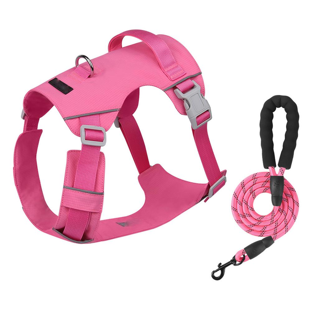 Large Dog Outdoor Leash Lightweight Vest Breathable Non- Pet Gear