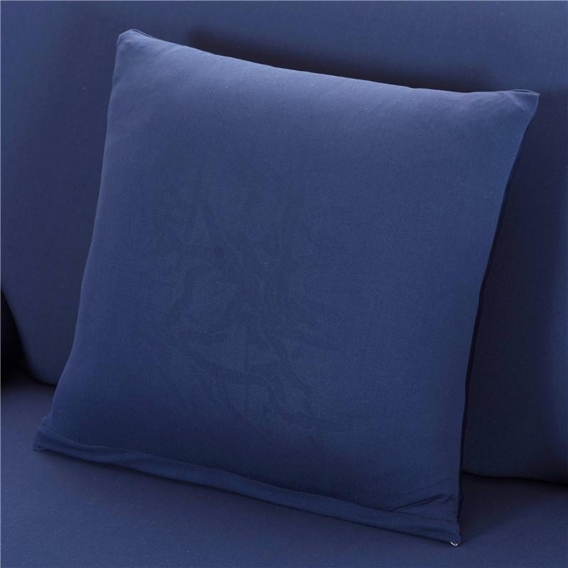 45x45cm Solid Color Elastic Pillow Case Cushion Cover Home Use Decoration Accessories Durable Durable Useful Useful