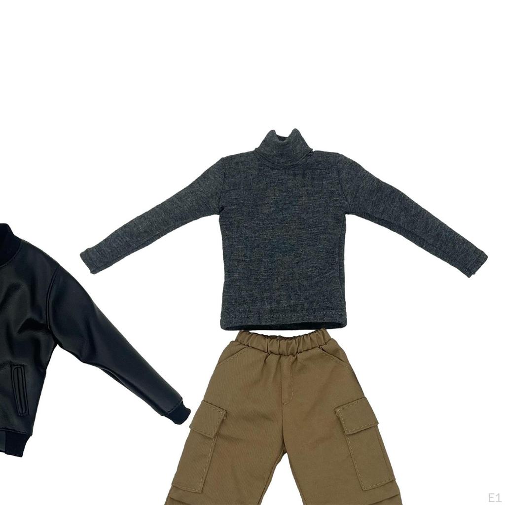 1/6 Action Figure Clothes Fashion Outfit Miniature Doll Accessories for 12" Figures