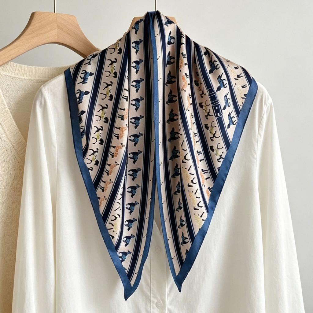 Spring and summer printed skirt women's triangle towel skirt curtain decorative belt towel stacked short skirt fart curtain new fashion