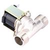 Válvula Solenoide Elétrica de Latão Resistente à Corrosão G1Celsius2 NC 12V Rosca Comutação Sensível Válvula de Entrada de Água Normalmente Fechada para