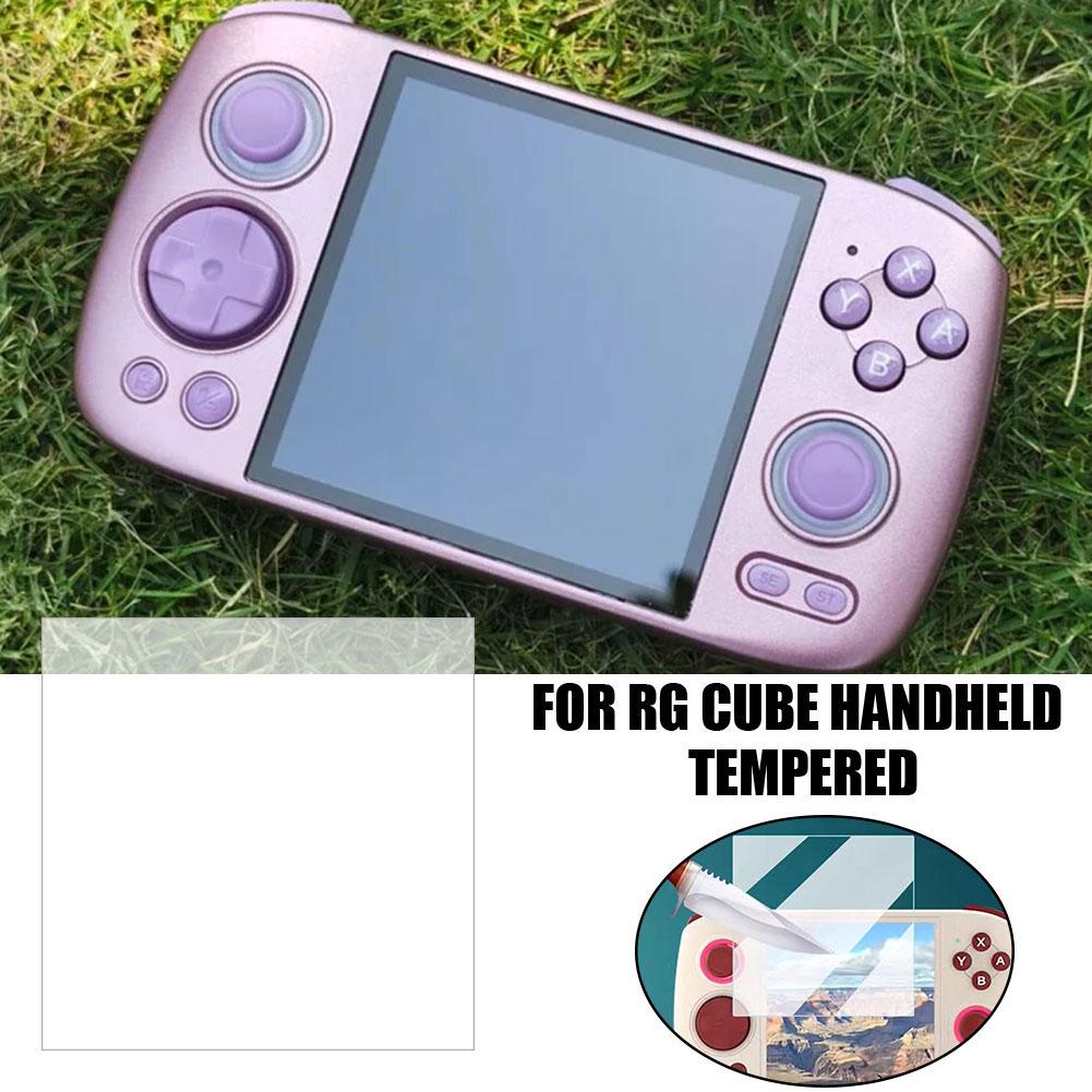 

Для игровой консоли ANBERNIC RG Cube защитная пленка HD закаленное устойчивое к царапинам портативное устройство стекло M0O5