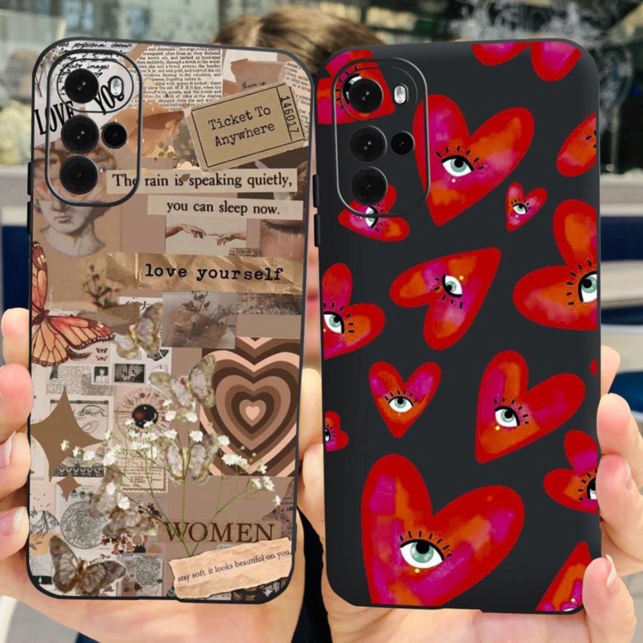 For Motorola Moto G22 Case XT2231-2 New Fashion Painted Cover Soft Silicone Phone Case For Moto G22 G 22 MotoG22 Back Cover Bags